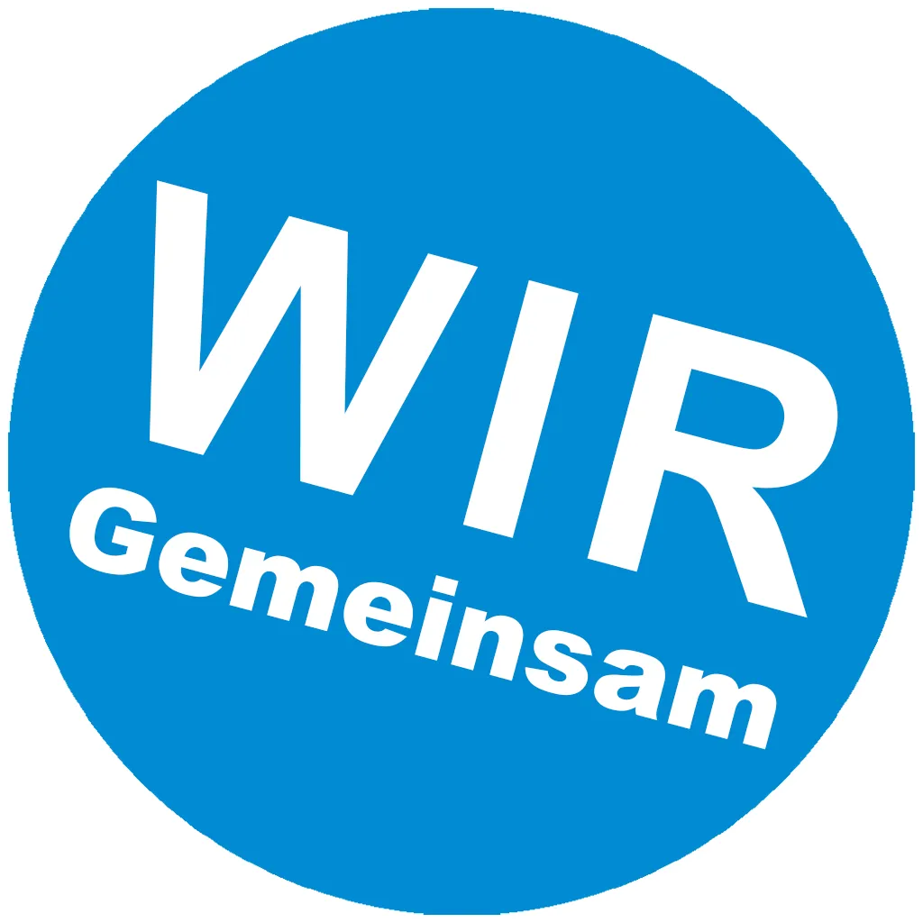 WIR Gemeinsam Button